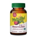 MegaFood Blood Builder Żelazo suplement dla kobiet i mężczyzn - Zwiększenie poziomu żelaza bez skutków ubocznych - Zwalczanie zmęczenia - Witamina B12, Kwas foliowy i Witamina C - Wegan - 72 Mini tabletki (36 Służenie)