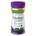 Nature 's Bounty Elderberry Gummies, Wsparcie immunologiczne, Zawiera witaminy A, C, D, E i cynku, 40 Gummies