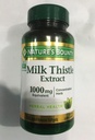 Nature 's Bounty Milk Thistle 1000mg, Herbal Health Supplement, Daily Supplement, Gluten Free, Rapid Release Softgels, 50 Ct