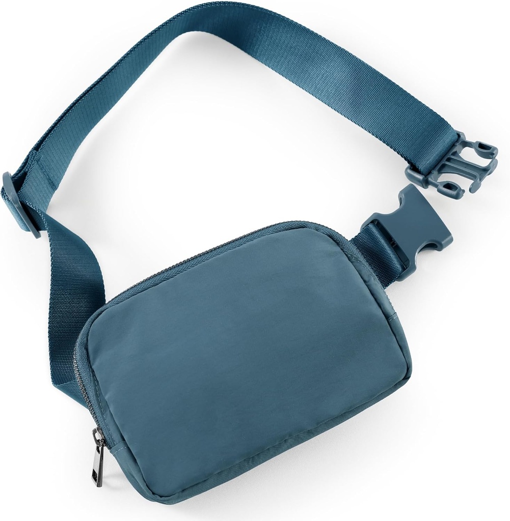 ODODOS Unisex Mini Pas z regulowanym paskiem Mała Fanny Pack do treningu jazdy pieszej, Niebieski