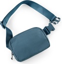 ODODOS Unisex Mini Pas z regulowanym paskiem Mała Fanny Pack do treningu jazdy pieszej, Niebieski