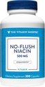 Witamina Shoppe No Flush Niacin 500MG, Wspiera poziom cholesterolu już w normalnym zakresie, Wspiera metabolizm i wytwarzanie energii, Raz dziennie (300 kapsułki)