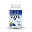 Planetarne Herbals Triphala Gold 550mg Cleanser & Tonifier Dodatkowa siła Ayurvedic - 120 Veggi Caps
