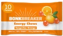 Bonk Breaker Energy Chews, Darmowy, Bezglutenowe składniki do dostarczania szybkiej energii i skupienia, 1 Pudełko z 10 Pakiety, Pomarańcza Tangerine