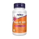Teraz Foods Supplements, Sun- E ™ 400 j.m. z d- alfa Tocoferol z oleju słonecznikowego Non-GMO, 60 Softgels