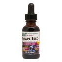 Natury Plus Herbal Actives Grape Seed 25 mg Liquid Suspension - Krople wegańskie, 1 fl oz - Wegetarianin, Gluten- Free - 30 Słupki