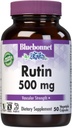 Bluebonnet Nutrition Rutin 500mg (Sophora Japonica) Antyoksydant Bioflavonoid for Vascular Support * Vegan, Gluten- Free, Soy- Free Soy- Plant- Based Rutin Supplement - 50 Kapsułki roślinne