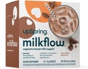 UpSpring Milkflow Energy Breesting Supplement Drink Mix z kozieradką, Czekoladowy Flavor, Suplement do Laktacji do wsparcia dostaw mleka piersi i witaminy B, 16 Mieszanki do picia