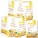Ener- C Bezcukrowa energia Lemon Imbir Multivitamin Drink Mix Witamina C 1000mg & Elektrolity - Naturalne wsparcie odporności z Real Fruit Juice proszki - Non-GMO Vegan & Gluten Free - 60 Count