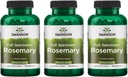 Swanson Full Spectrum Rosemary - Herbal Supplement Promowanie immunologicznego wsparcia zdrowia - Naturalna formuła, aby pomóc bronić ciała & Wsparcie ogólne Wellness - (90 kapsułki, 400mg każdy) 3 Pack