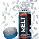 MELT - Najlepsze Termogeniczne spalanie tłuszczu dla mężczyzn i kobiet - Appetite Supressant Pills for Fast Weight Loss - Energy Booster and Mental Focus Supplement - Diet Pills Ta praca - 60 czapek