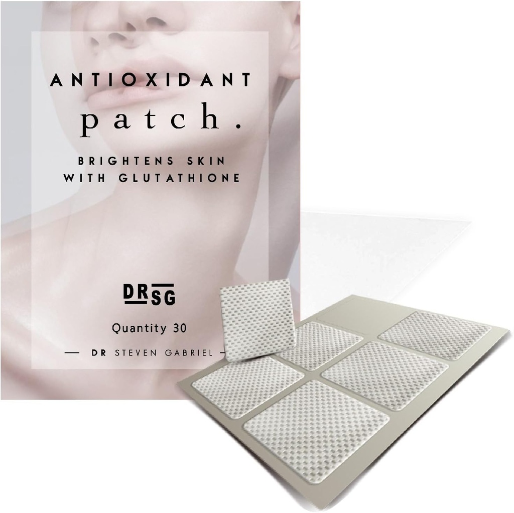 Dr Steven Gabriel Wolverine 124; Glutation Antioksydant Patch 124; Brightens Skin Wolverine 124; 30 Day Supply
