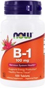 Teraz żywność Witamina B-1 (Tiamina), 100 tabletek / 100 mg (Opakowanie 2)