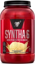 BSN SYNTHA- 6 Proszek z białka serwatkowego, Proszek z izolatu mleka waniliowego z kazeiną mikrokrystaliczną, Lody, 28 Podawanie (Package May Vary)