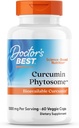 Lekarze Najlepsza Curcumin Phytosome, Biodostępny Curcumin, Non-GMO, Gluten Free, Soy Free, Vegan 60 Veggie Caps