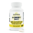 Del- Immune V ® Daily by Stellar Biotics, All- Natural Immune Support & Gut Health, Natychmiastowa Pielęgnacja, Metabiotyczne: NextGen Probiotic Therapy (120 Caps)