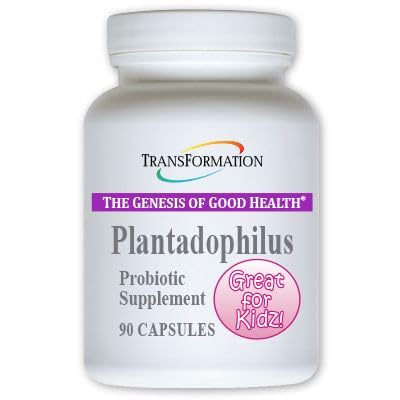 Transformacja Genesis of Good Health Enzymes Plantadophilus Natural Plant- Based Probiotyki Suplement, Praktykant Recommended, Non-GMO, for Digestive Health, Wsparcie immunologiczne, Gut Balance, 90
