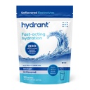 Hydrant - Proszek do nawodnienia luzem, Unflavored, 50 Servings Szybkie działanie elektrolitowy proszek do nawadniania - Zero cukru Flavorless Drink Mix do codziennego użytku, Podróże i treningi