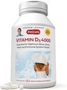 ANDREW LESSMAN Witamina D3 4000 j.m. 180 Kapsułki - Wysoka potencja, zasadnicze dla wchłaniania wapnia, Wspiera zdrowie kości, Zdrowe funkcje mięśniowe, System immunologiczny, Więcej. Mała Łatwość połykania kapsułki