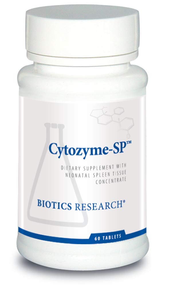Biotyki Badania Cytozyme SP Neonatal Spleen, Wspiera zdrowe żelazo i bilirubiny w poziomach, Zapewnia wsparcie immunologiczne, Wspiera funkcje Spleen, Mocy Katalazy, Siła Aktywność przeciwutleniacza 60 Tabletki