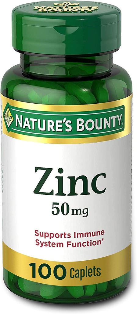 Bounty Cynk (Glukonian cynku) 50 mg, 100 Kapletów
