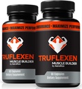 NutraRize (2 Pack) Truflexen Pills, Tru Flexen Muscle Builder, Natural Supplement to Support ogólny Wellness, Premium Performance kapsułki, Oficjalne prawdziwe Flexen Recenzje (120 kapsułki)