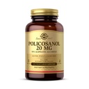 Solgar Polikosanol 20 mg, 100 Kapsułki wegetariańskie - Pomaga Heart Health - General Wellness - Wegan, Gluten Free, Dairy Free, Kosher - 100 Sług