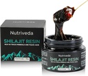 Premium Shilajit Resin 600mg - Gold Grade Himalayan Shilajit - Bogaty w minerały śladowe i kwas Fulvic dla energii i wsparcia immunologicznego - Trzydzieści-Party Tested - 30g (Ulepszony smak, mniej gorzki)