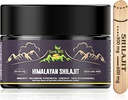 Shilajit Pure Himalayan Organic - Gold Grade Shilajit Resin z organicznymi ziołami Ayurvedic w wysokiej mocy dla energii, siły i odporności, 30 Grams