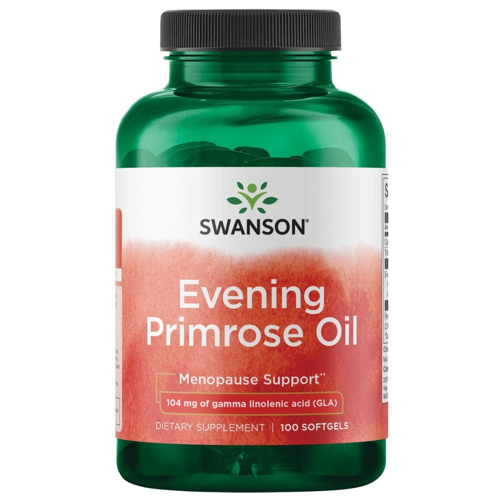 Wieczór Swanson Primrose Oil (Omegatru) 1300 Miligramy 100 Sgels