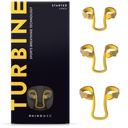 Turbine Nasal Dilator for Athletes - Pack of 3 Turbine Dilators Designed for Athletic Training - Increase Airflow to Lungs by 38% During Exercise, Sports Training, Cycling & Running