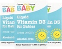 California Gold Nutrition Baby Witamina D3 - Płynny suplement D3 dla niemowląt, Przyjazny wegetariański - Wsparcie rozwojowe - Alkohol & Gluten Free, Non-GMO - 10 µg (400 j.m.) - 0,34 fl oz (10 ml), 3