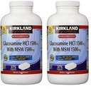 Kirkland Podpis Glukozamina z MSM, 375 Tabletki (2 opakowania)