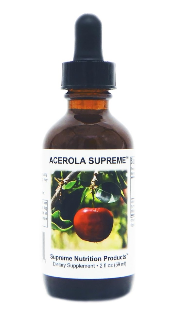 Supreme Nutrition Acerola Supreme Tincture, 2 fl oz Nether124; 59 Służenie