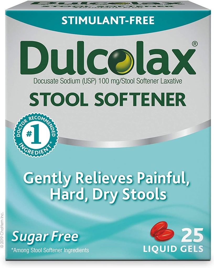Dulcolax Stool Softener 25 żele płynne