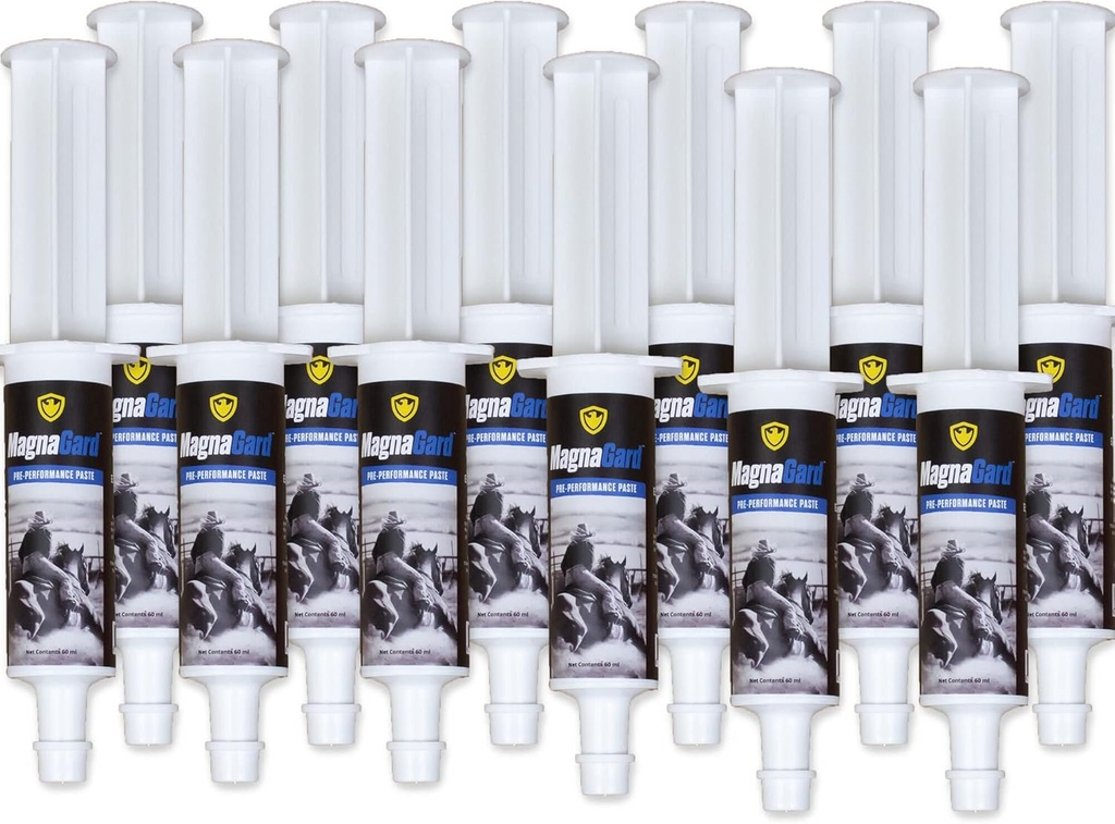 Pre-Performance Calming Paste for Horses - All Natural Gastric Support by Eagle Equine (12 Pack)