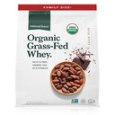 Natural Force Serwatka Protein Powder - Czekolada, 5 funtów - Grass Fed Organic, Czysty, Keto & Paleo Friendly, Niskie węglowodany, Kosher, Nie GMO - Proteiny rodziny A2