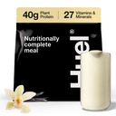 Huel Black Edition Xi124; Vanilla 40g Vegan Protein Powder Xi124; Nutritional Complete Meal Xi124; 27 Witamin i Minerałów, Gluten Free Xif124; 17 Sług Xif124; Scoop nie jest wliczony w celu zmniejszenia tworzyw sztucznych