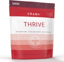 Le- Vel Thrive Cran + 124; Herbal Supplement Powder for Urynary Tract Health 124; z D- Mannose, Żurawina, Jabłko Cider Ocet & Przeciwutleniacze