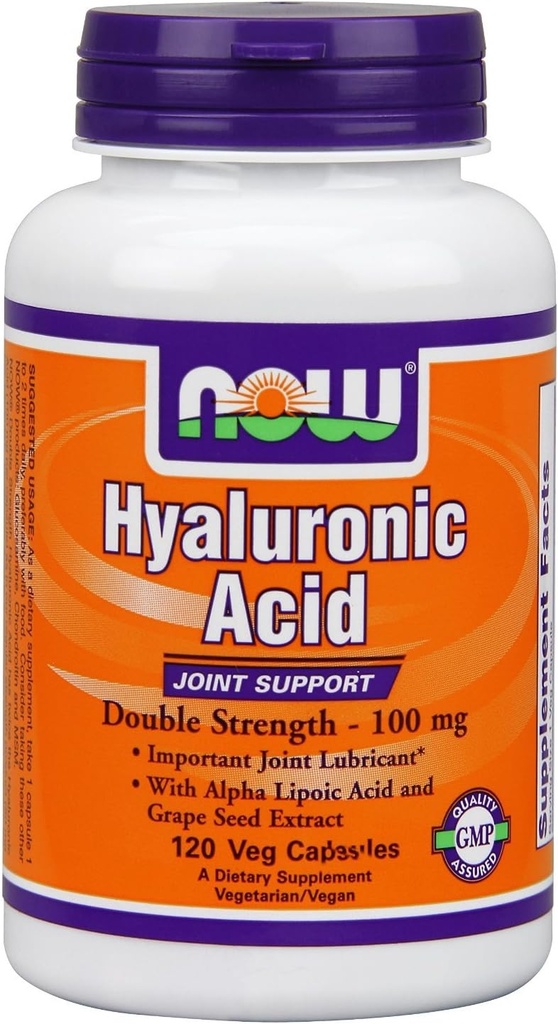 Kwas hialuronowy 2X Plus kapsułki Veg, 100 mg - 120 ct (opakowanie po 2)