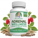 Adrenal Wellness Ashwagandha & More - Organiczny umysł, wsparcie ciała przez dr Danielle, 120 kapsułki