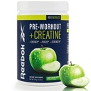 Reebok Pre- Workout Proszek Pentagon 124; 200mg Naturalna kofeina, 3g Monohydrat kreatryny 124; Czysta energia Wstępny trening dla siły, Focus & Pump Pentagon 124; Informed- Sport Certified Pentagon 124; ReeEnergize Pentagon 124; Sour Green Apple