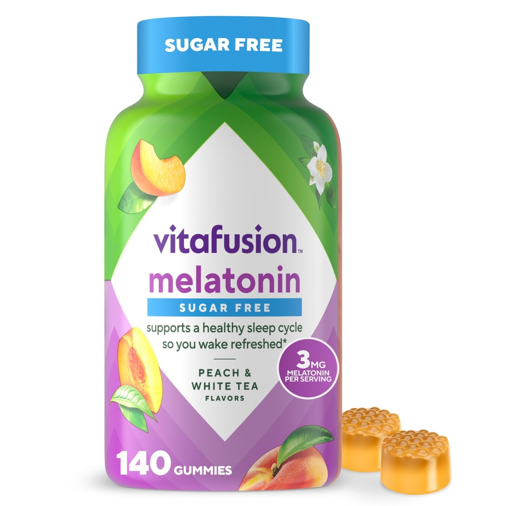 Witafuzja Melatonina Gummy Witaminy, 140 Liczba (Opakowanie po 1)