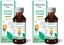 Hyland 's Naturals Kids Cold & Cough, Daytime Grape Flavor Syrop dla dzieci w wieku 2 +, Decongestant, Sore Throat & Allergy Relief, Natural Treatment for Common Cold Symples, 4 Fl Oz