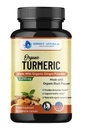 Kurkumina kurkumina z czarnym pieprzem i imbirem 2250mg - Ultra Pothent Turmeric Supplement z 95% Kurkuminoidy i BioPerine do wspólnego wsparcia, Wzmocniona Biodostępność, Immune Health - 90 Kapsułki wegańskie