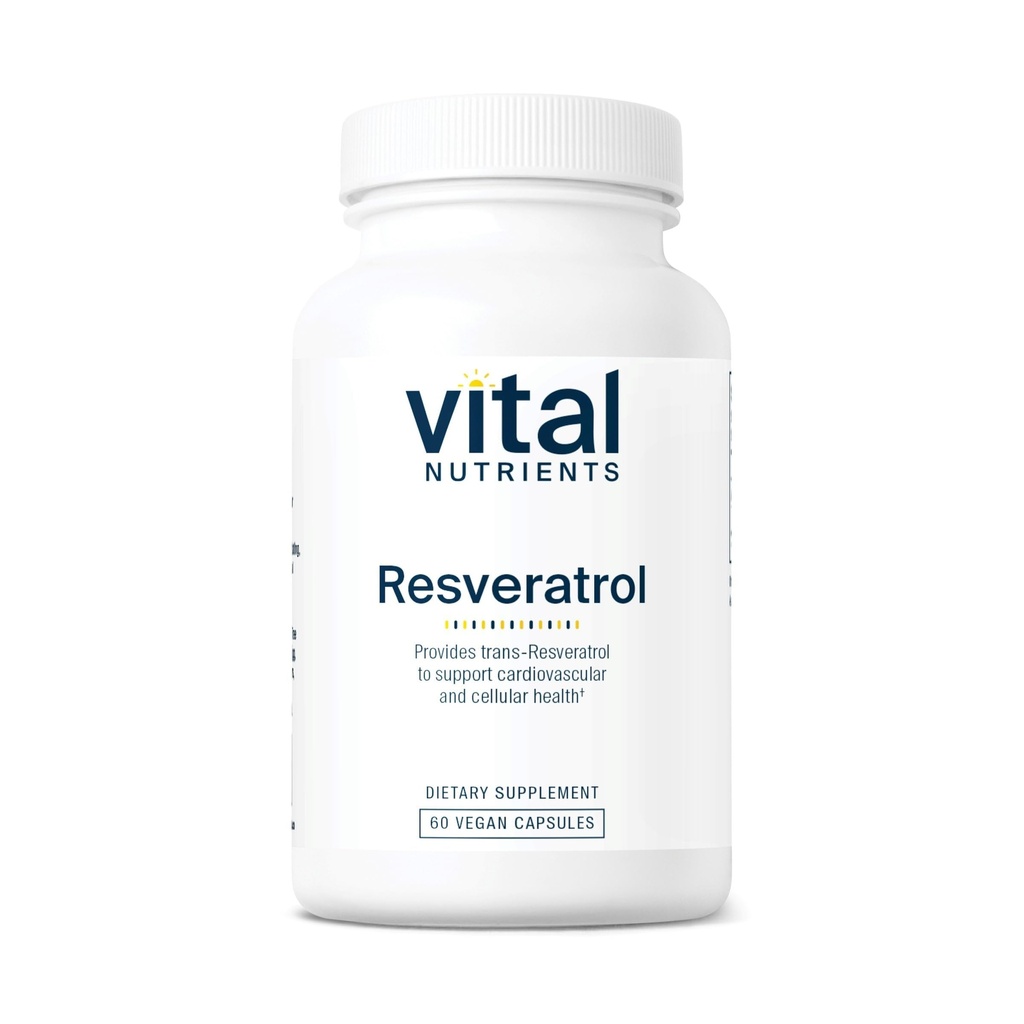 Vital Nutrigents Resveratrol Xi124; Ultra High Potency Antioksydant Xi124; Trans Resveratrol for Cardioviral and Cell Health Support * Xi124; Vegan Supplement Xiv124; Gluten, Dairy and Soy Free Xiv124; Non-GMO Xiv124; 60 kapsułki