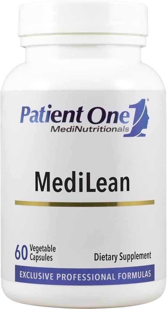 Pacjent One MediLean 124; Suplement do Wsparcia Serca i Zdrowia Metabolicznego * 124; z Capsicum, Chrom i więcej 124; 60 Kapsułki
