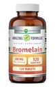 Imponujące preparaty do początkowego żywienia niemowląt Bromelain 500 Mg (300 GDU) 124; Suplement do tabletów 124; NieGMO 124; Bezglutenowe produkty do początkowego żywienia niemowląt 124; Made in USA (1 Pack 124; 120 Count)