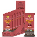 EatToHeal Cherry Real Food Bar - Organic Wegan Zdrowy Gluten Wolne proteiny Bary - Niski cukier Meal Replacement Bar, Nie GMO, Nigdy Pieczone, Roślina na bazie - Zrobione, aby cieszyć się, Nie Sit on Shelves