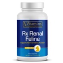 Rx Vitamin Nerka Feline - Wsparcie dla nerek kota z mlekiem Tistle dla kotów - Przeciwzapalne dla kotów - Wzmacnia przeciwutleniacz kotów Zdrowie i wsparcie dla wątroby kota - Immune Booster kota - 120 Kapsułki